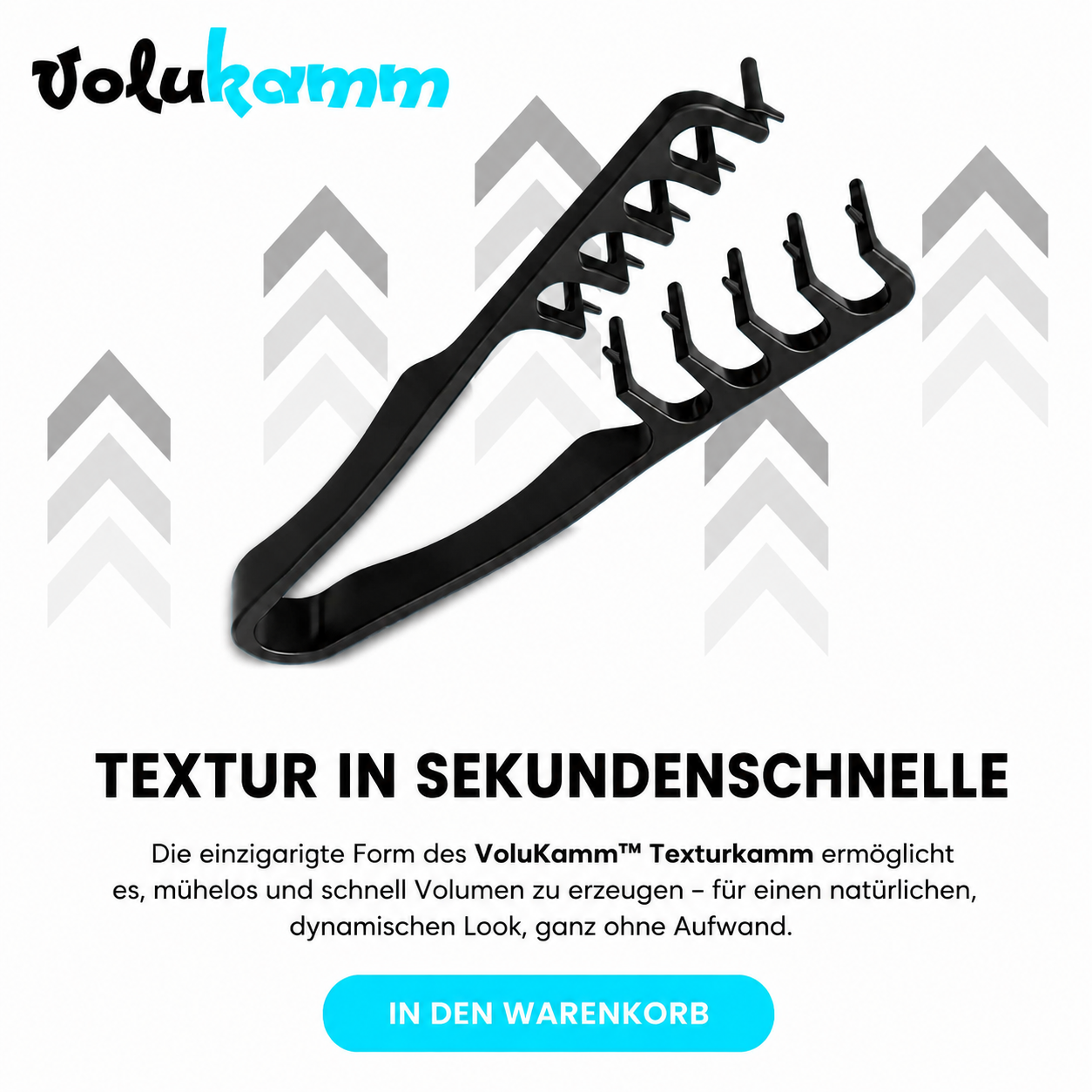 VoluKamm™ Wellen- & Volumen-Kamm